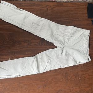 Free People High Rise Leather Pants